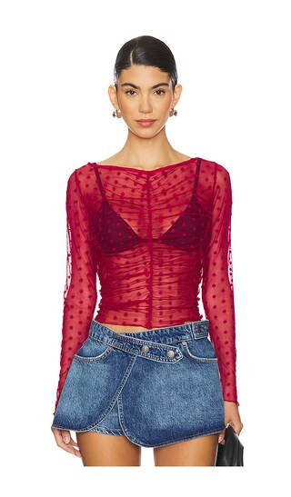 x Intimately FP Most Likely Layering Top In Glass Roses | Revolve Clothing (Global)