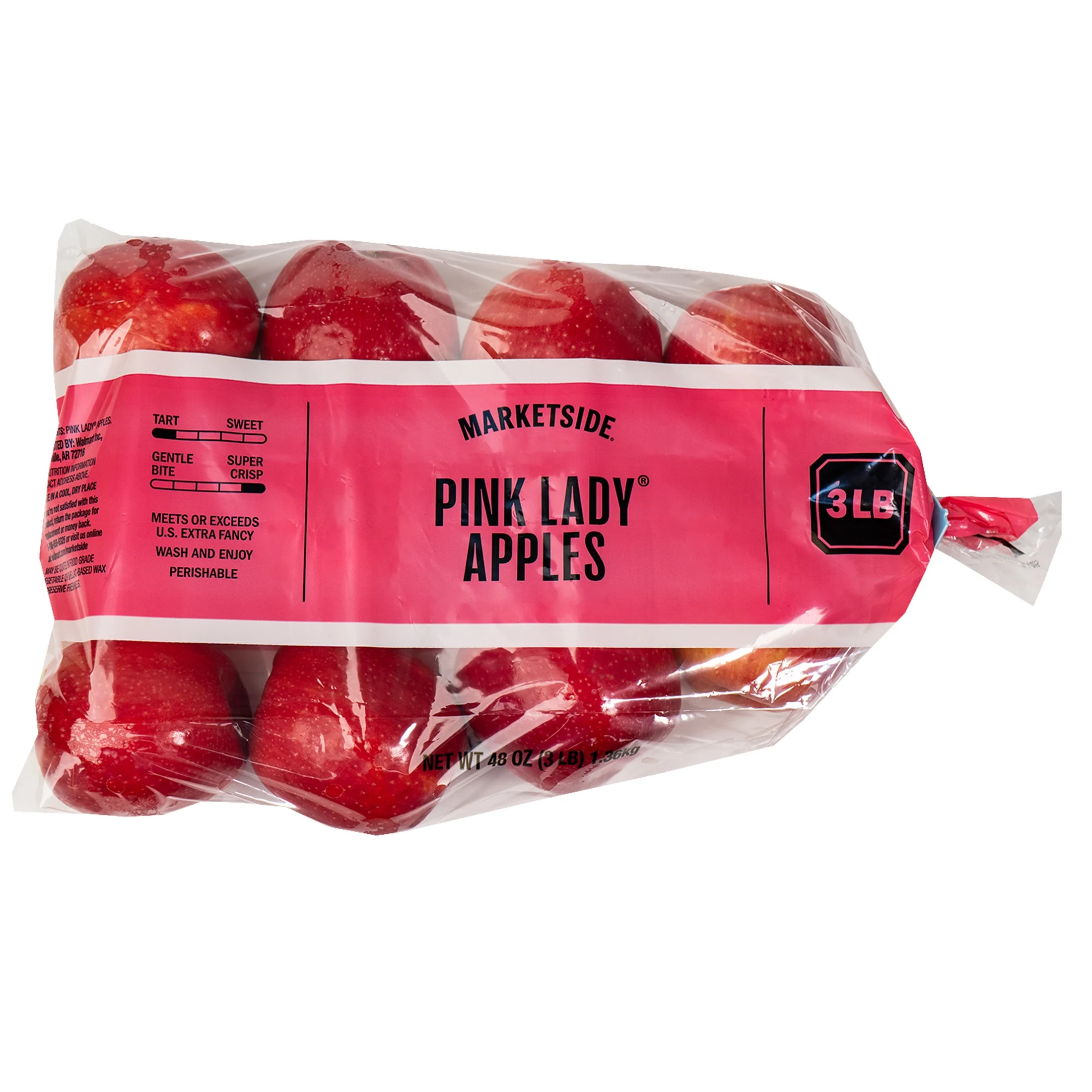 Fresh Pink Lady Apples, 3lb Bag | Walmart (US)