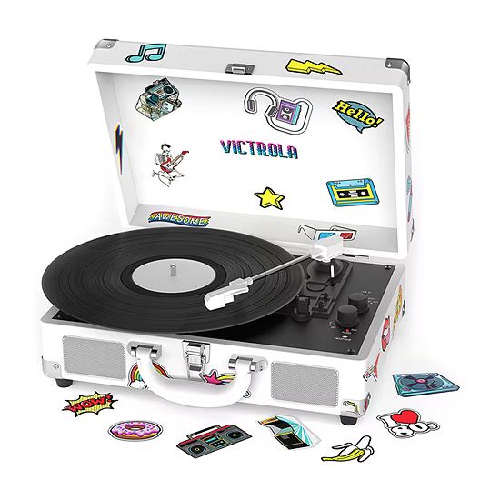 Victrola Canvas Bluetooth Suitcase Record Player | JCPenney