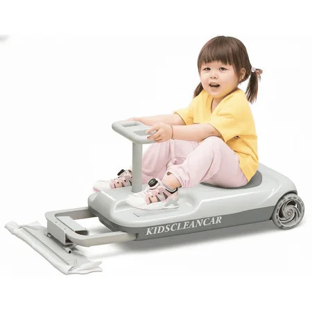 12V Ride-On Car with Cleaning Fun, 3 in 1 Gokart, Soft-Start, 5-Speed Adjustable, Detachable mop, Rechargeable Battery, 160lbs Capacity, Indoor & Outdoor for Kids Ages 3+,Original Design-KidsCleanCar | Walmart (US)