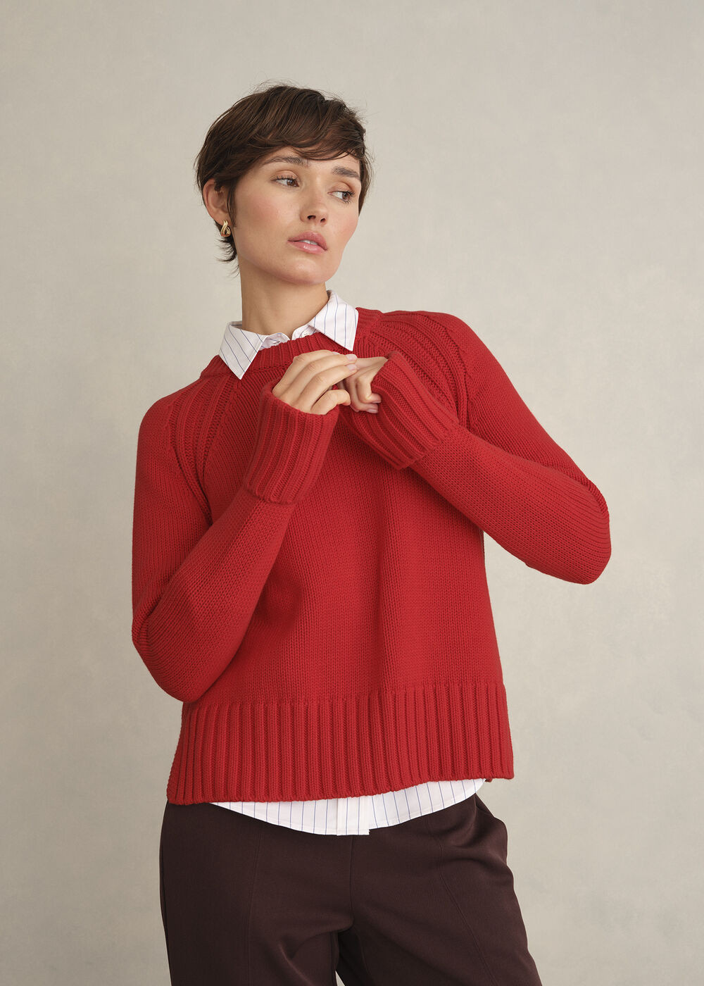Sukey Cotton Jumper | Hobbs UK | | Hobbs