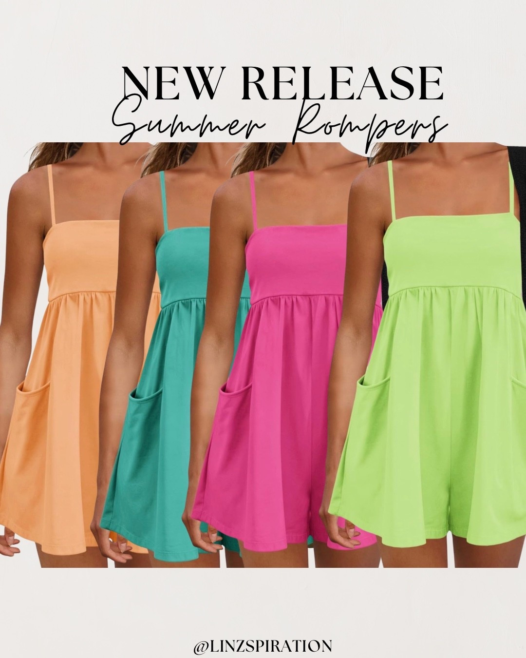 The newest hottest colorful summer rompers

#LTKmomlife #LTKActive #LTKootd