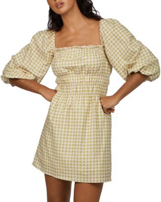 Boheme Gingham Mini Dress | Bloomingdale's (US)
