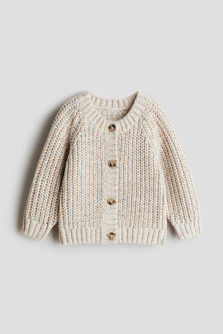 H & M - Chunky-Knit Cardigan - Beige | H&M (US + CA)