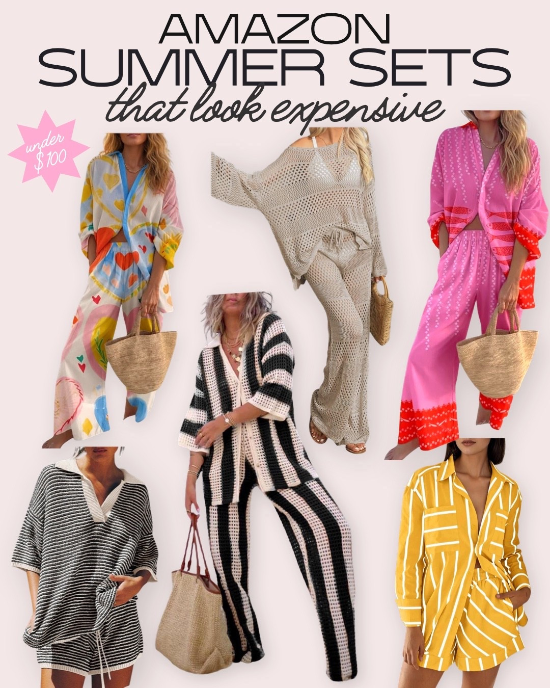 Matching sets are the only reason I look put together lately
These all look expensive, take zero effort, and are under $100
Amazon quietly winning again 👀


#LTKSeasonal #LTKmomlife #LTKOver40