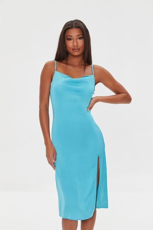 Satin Slip Midi Dress | Forever 21 | Forever 21 (US)