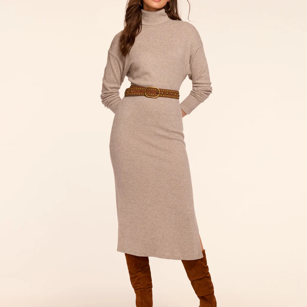 Meeghan Ribbed Knit Midi Dress | Ramy Brook