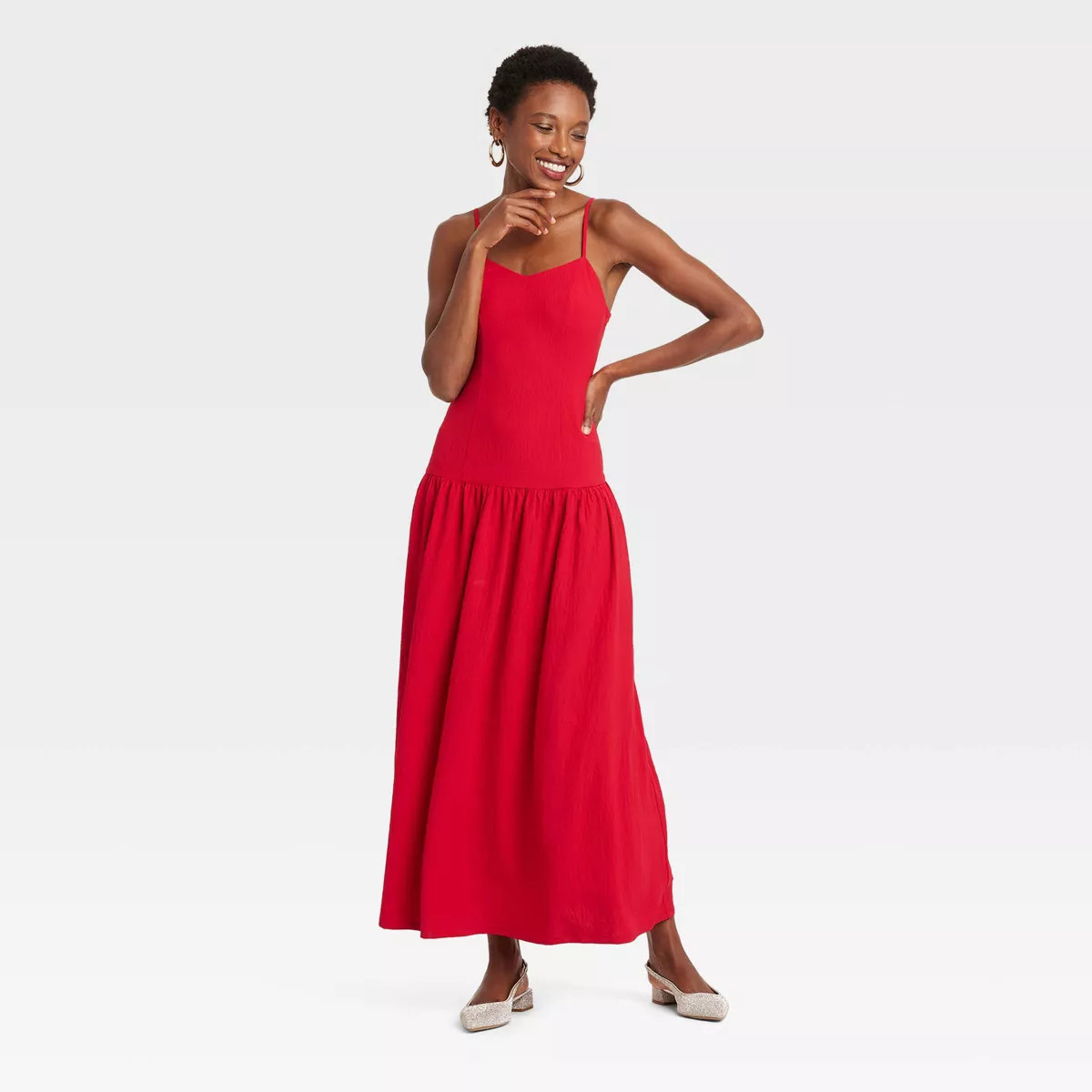 Women's Maxi Drop Waist Dress - A New Day™ | Target