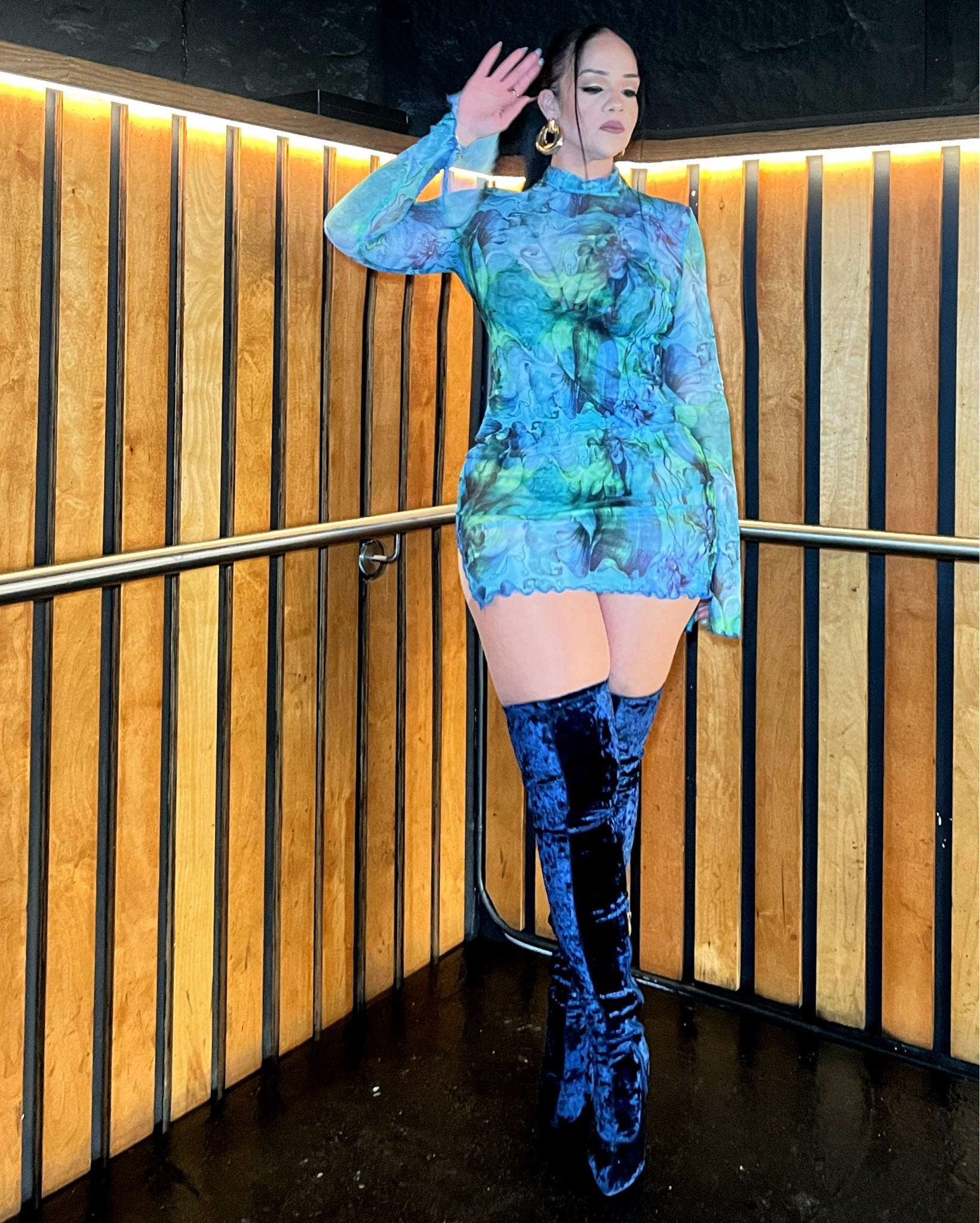 The eye of the night! You might believe the dress was the killer of the night, but to me over the knees boots is the high highlight. Best dinner outfit I ever created.

#LTKParties #LTKMostLoved #LTKShoeCrush