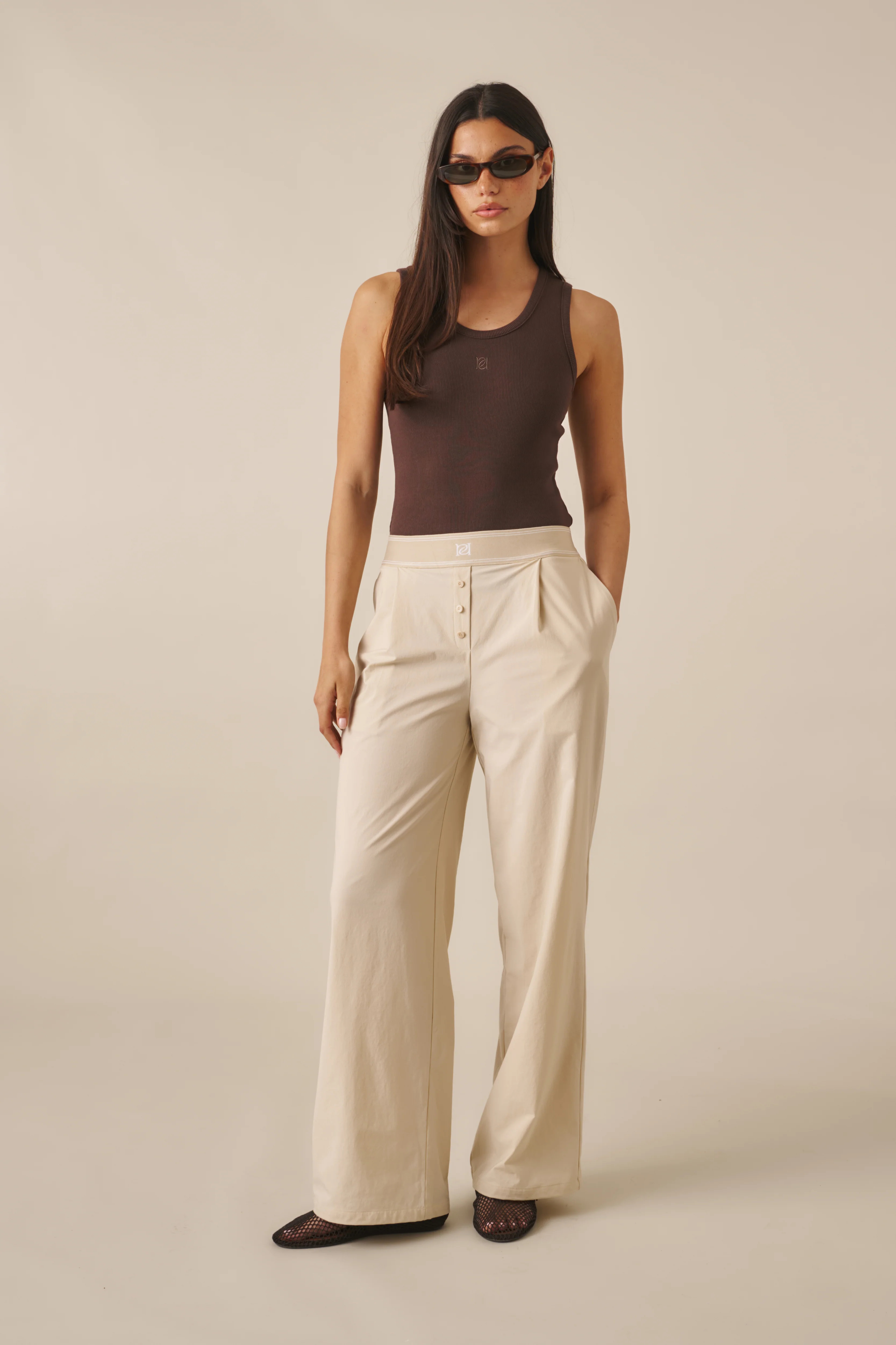 The Everyday Trousers - Stone | Reasn