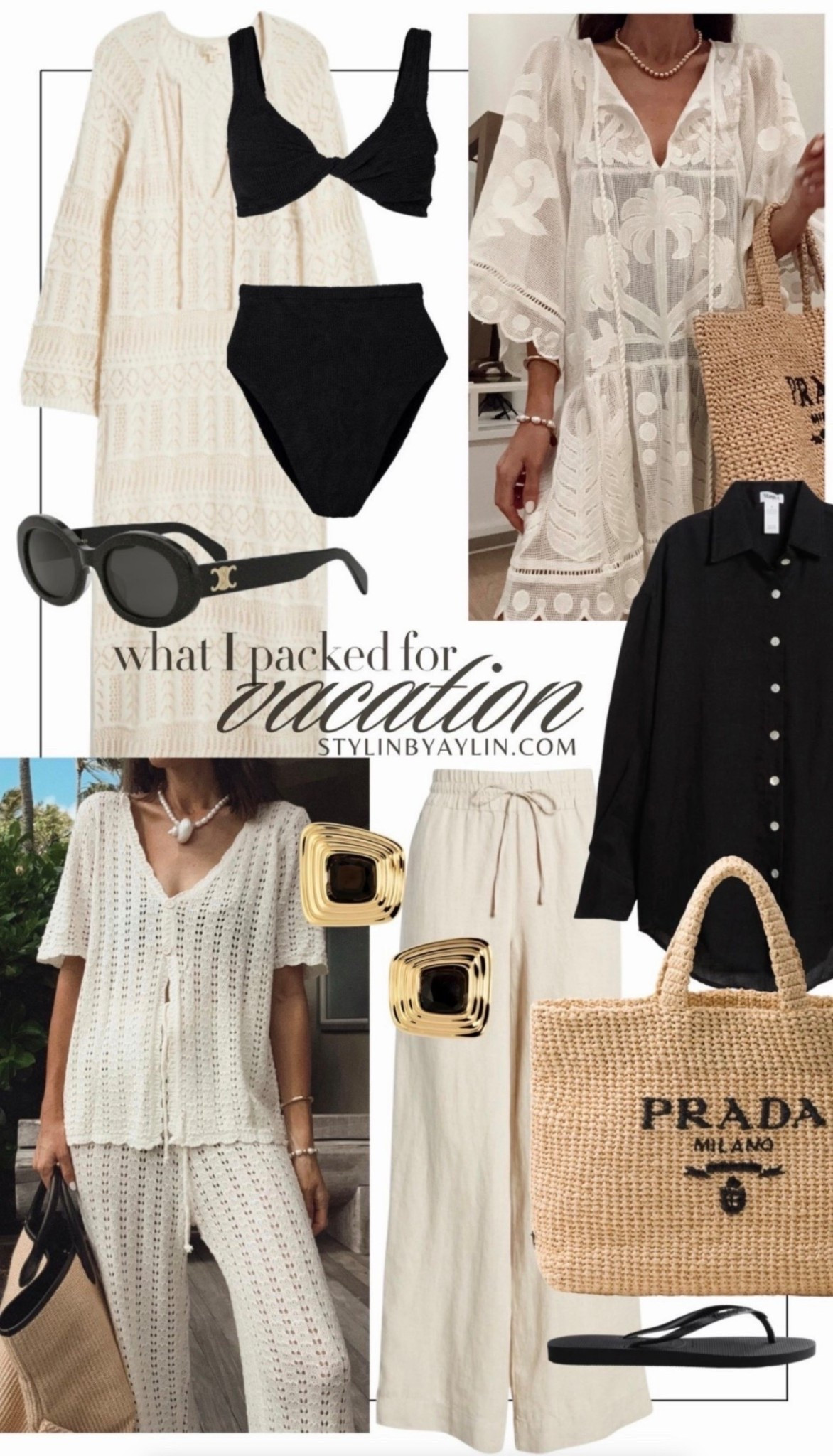 What I packed for vacation ✈️☀️ #newarrivals #warmweathervacation #swim #stylinbyaylin #aylin

#LTKTravel #LTKgrwm #LTKootd