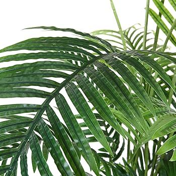Fopamtri Artificial Areca Palm Plant 6 Feet Fake Palm Tree with 20 Trunks Faux Tree for Indoor Ou... | Amazon (US)