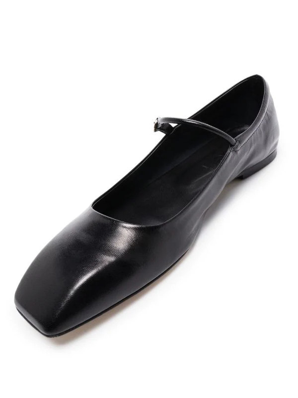 square toe ballerina shoes | Farfetch Global