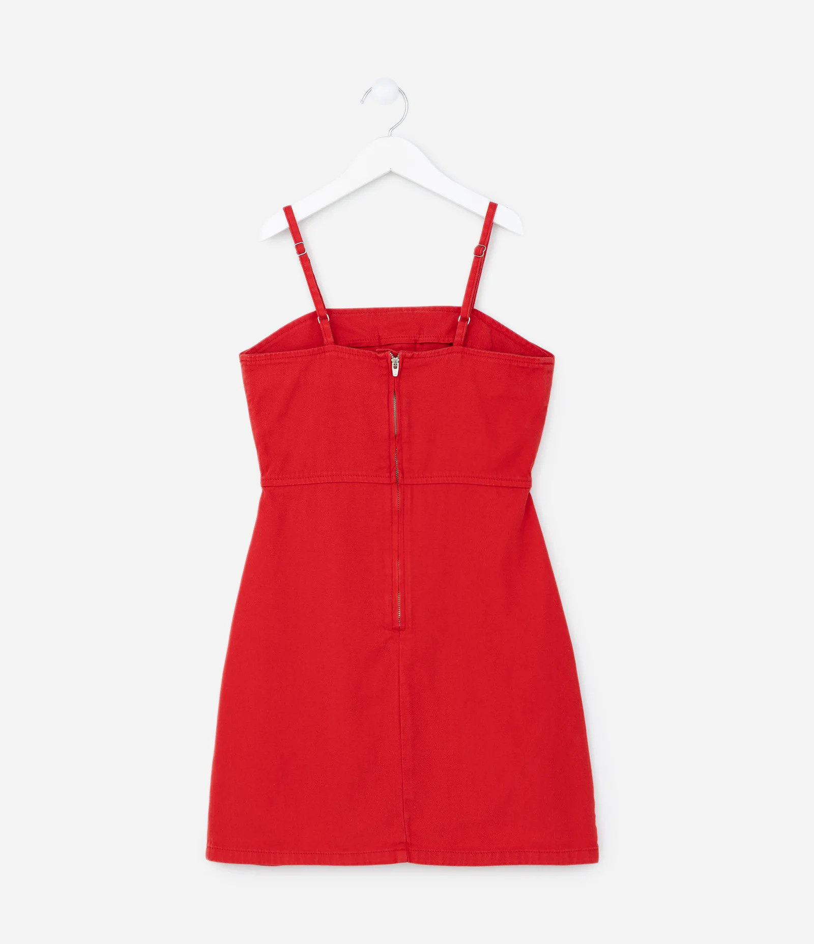 Vestido Infantil em Sarja com Laço - Tam 5 a 14 Anos Vermelho - Lojas Renner | Renner (BR)