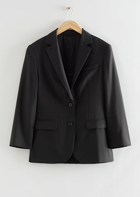 Oversized Padded Shoulder Blazer | & Other Stories (EU + UK)