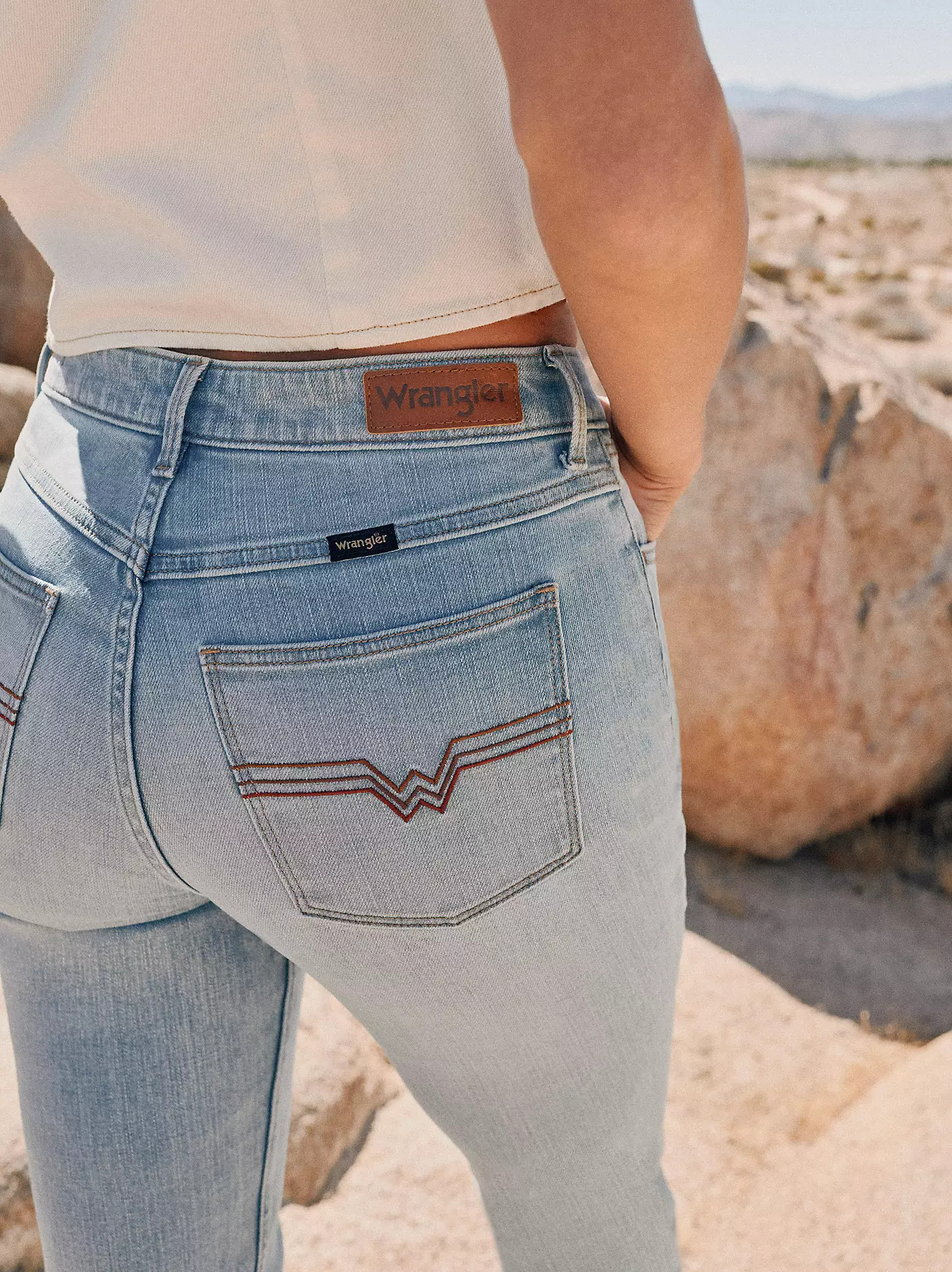 Women's Bold Boot Embroidered Jean | Wrangler