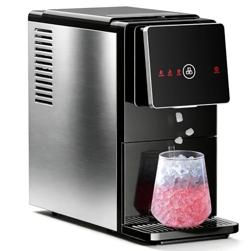 Antarctic Star Countertop Nugget Ice Maker, Self-Cleaning Portable Ice Machine, 33 lb/24H, 1.8L Water Tank, 1.5 lb Ice Storage, Touch Screen & Auto Ice Drop, for Home/Office/Kitchen | Amazon (US)