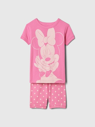 babyGap &amp;#124 Disney Organic Cotton Minnie Mouse PJ Shorts Set | Gap (US)