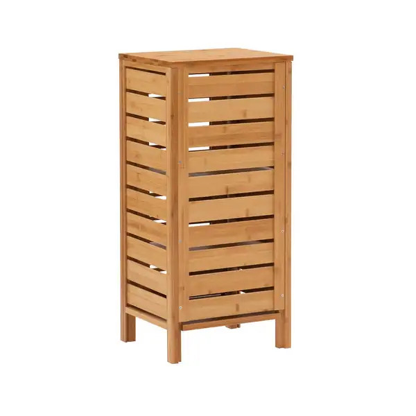 Linon Bracken Bamboo Floor Cabinet | Bed Bath & Beyond