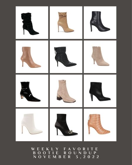 Weekly Favorites- Bootie Roundup - November 3, 2022 #boots #fashion #shoes #booties #heels #heeledboots #fallfashion #winterfashion #fashion #style #heels #leather #ootd #highheels #leatherboots #blackboots #shoeaddict #womensshoes #fallashoes #wintershoes #suedeboots

#LTKSeasonal #LTKstyletip #LTKshoecrush