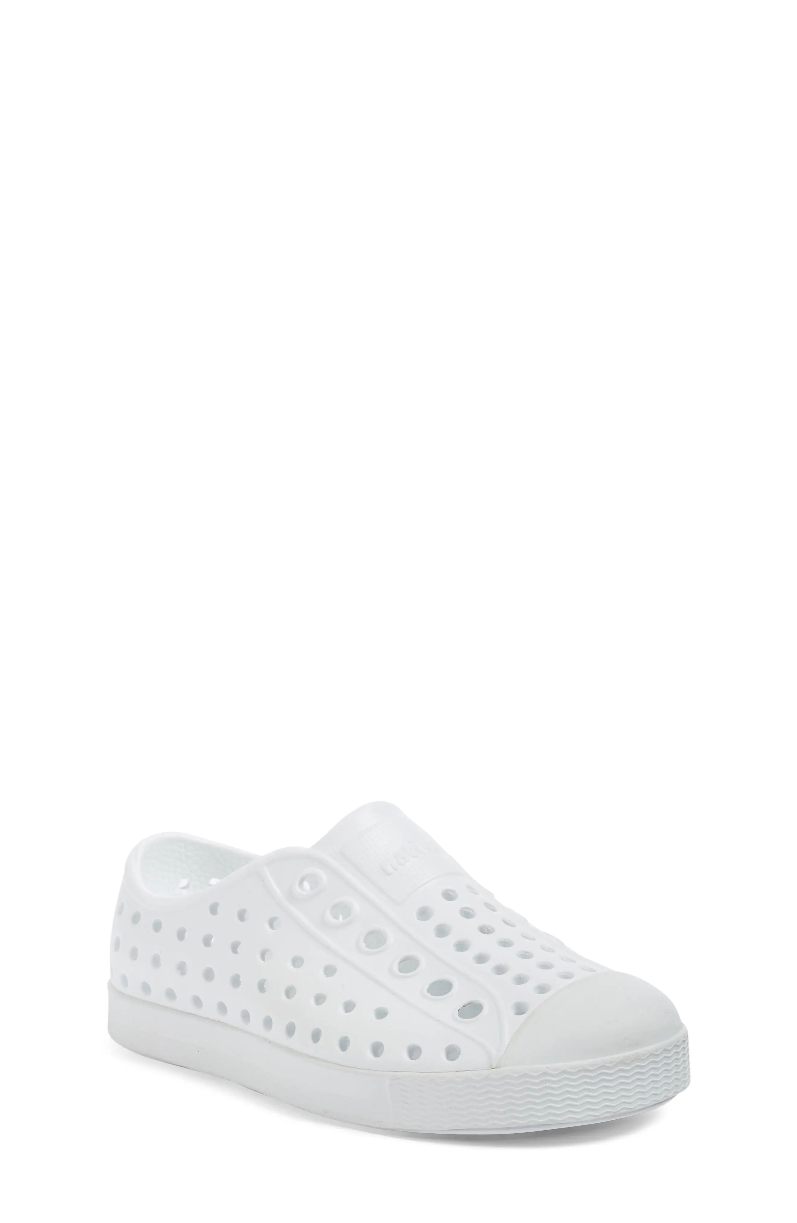 Toddler Native Shoes Jefferson Water Friendly Slip-On Vegan Sneaker, Size 5 M - White | Nordstrom