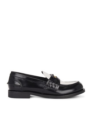 Miu Miu Penny Loafer in Black | FWRD 
