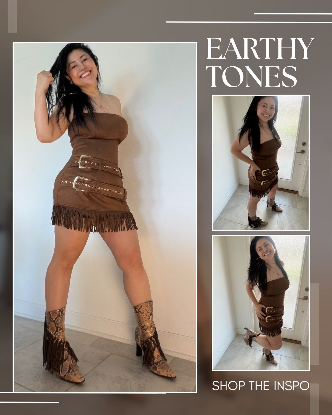 Get the look: Pair a statement mini dress with country girl chic ankle booties for the perfect day-to-night outfit. Add minimal accessories and a neutral bag to keep the vibe effortless yet polished.

Follow me on IG: @michellemc8
#OOTDInspo
#MiniDressMood
#BootieSeason
#ChicAndTrendy
#EffortlessStyle
 

 #LTKdayinmylife #LTKootd #LTKU