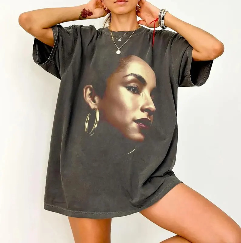 Sade Vintage 90s T-shirt, Sade Concert Shirt, Sade Pop Music Fan Shirt, Sade Gifts for Men Women ... | Etsy (Global)