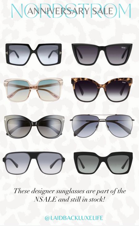These designer sunglasses are part of the NSALE and still in stock! NSALE accessories, sunglasses, Nordstrom accessories @nordstrom #LaidbackLuxeLife

Follow me for more fashion finds, beauty faves, and lifestyle, home decor, sales and more! So glad you’re here!! XO, Karma

NSALE, Nordstrom Anniversary Sale 2023, NSALE 2023, 2023, NSALE picks, NSALE find, NSALE accessories, best of NSALE

#LTKxNSale #LTKunder100 #LTKsalealert