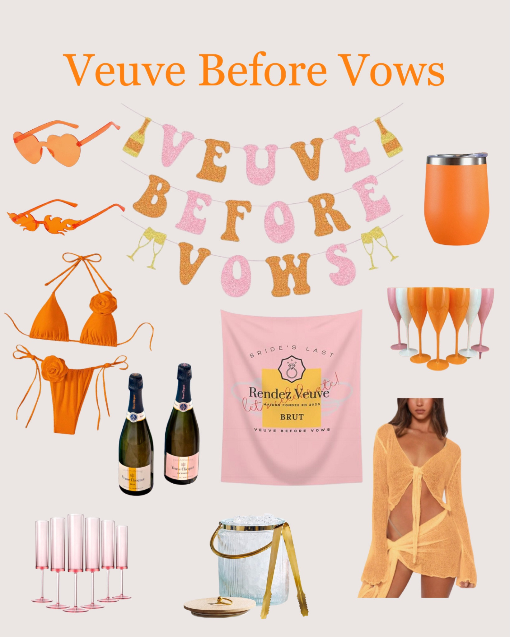 Veuve Before Vows Bachelorette Party Décor 

#LTKwedding #LTKpartywear #LTKsummer