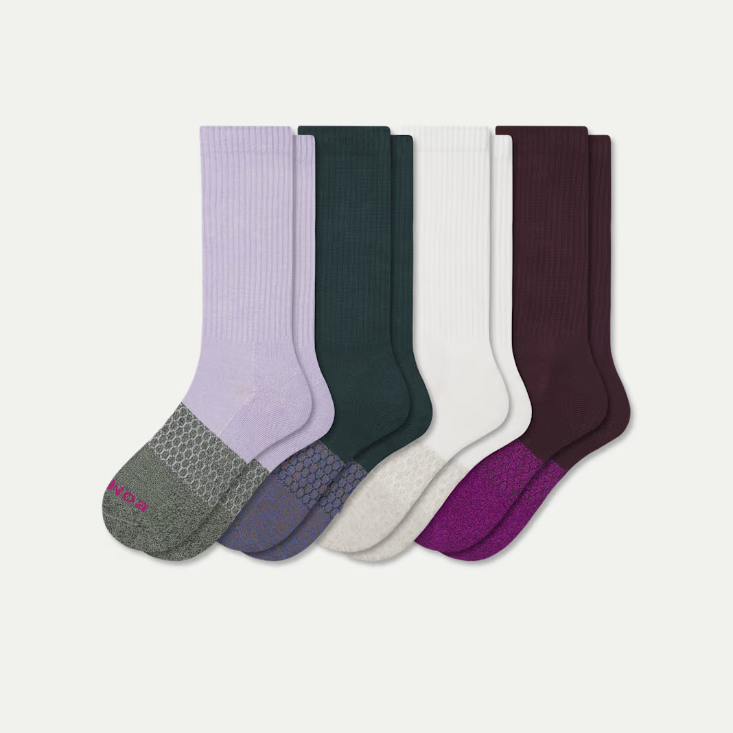 Women's Marl Calf Sock 4-Pack | Bombas