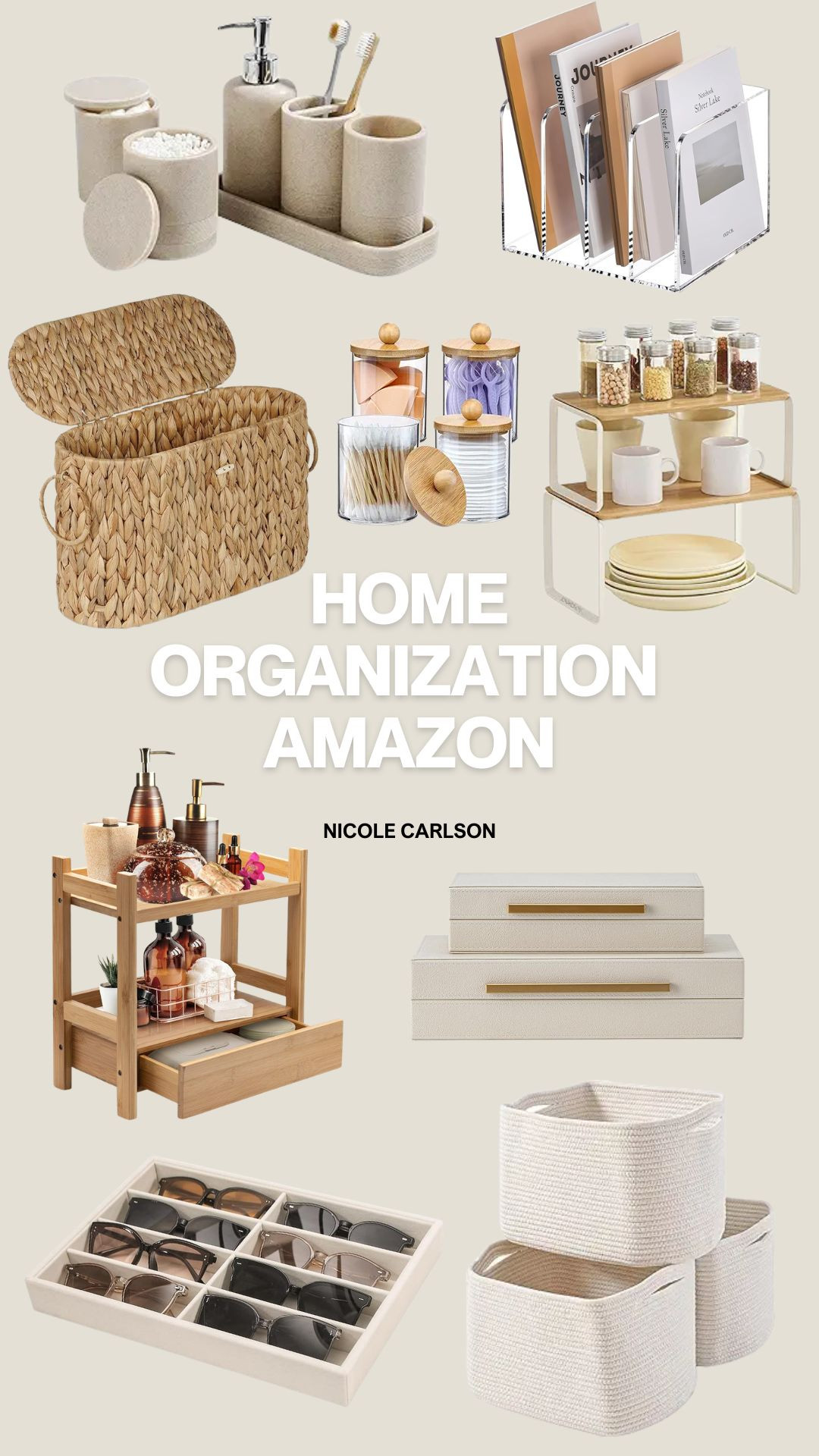 Amazon home organization essentials for spring home refresh 

 

#LTKSeasonal #LTKU #LTKHome