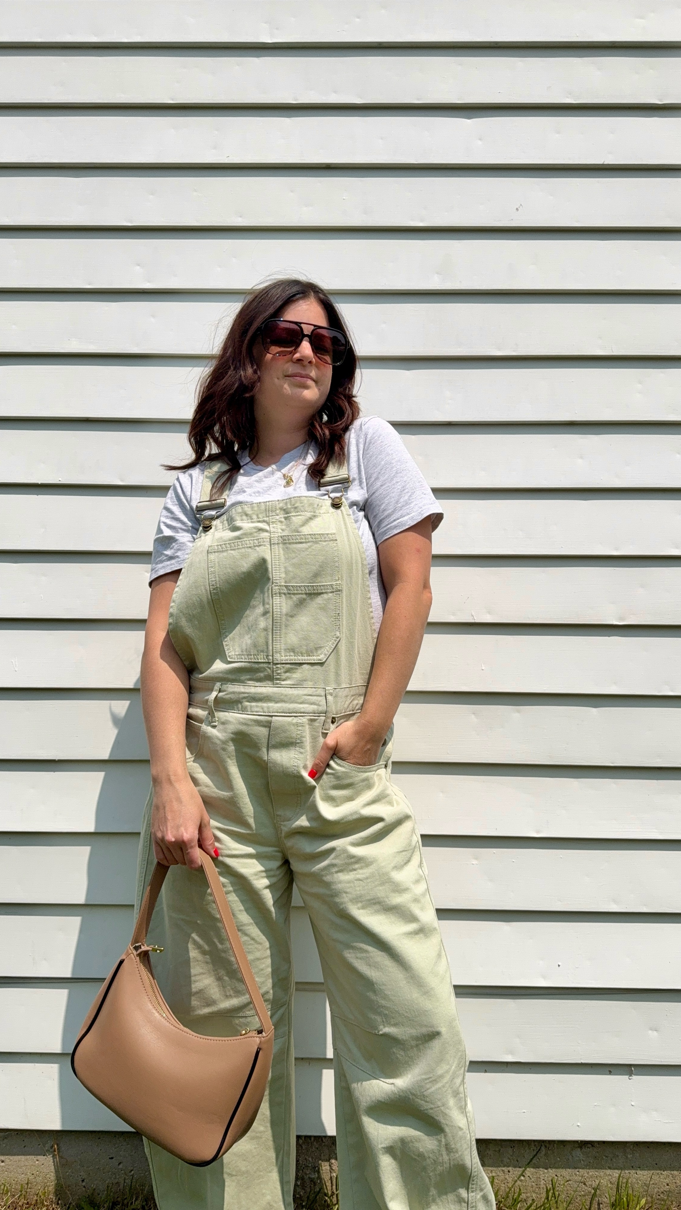 the best overalls from Amazon 🌿 wearing a size medium and have lots of room 👌🏼

#amazon #amazonfashion #summerstyle

#LTKFindsUnder50 #LTKStyleTip #LTKPetite