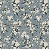 Flowers & Bees ONLY - Large - Sage (GreenLeaves) | Spoonflower