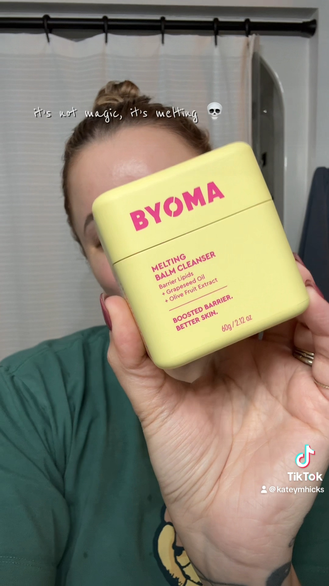 watch your makeup literally melt off with the byoma melting balm cleanser 

#LTKVideo #LTKFindsUnder50 #LTKBeauty