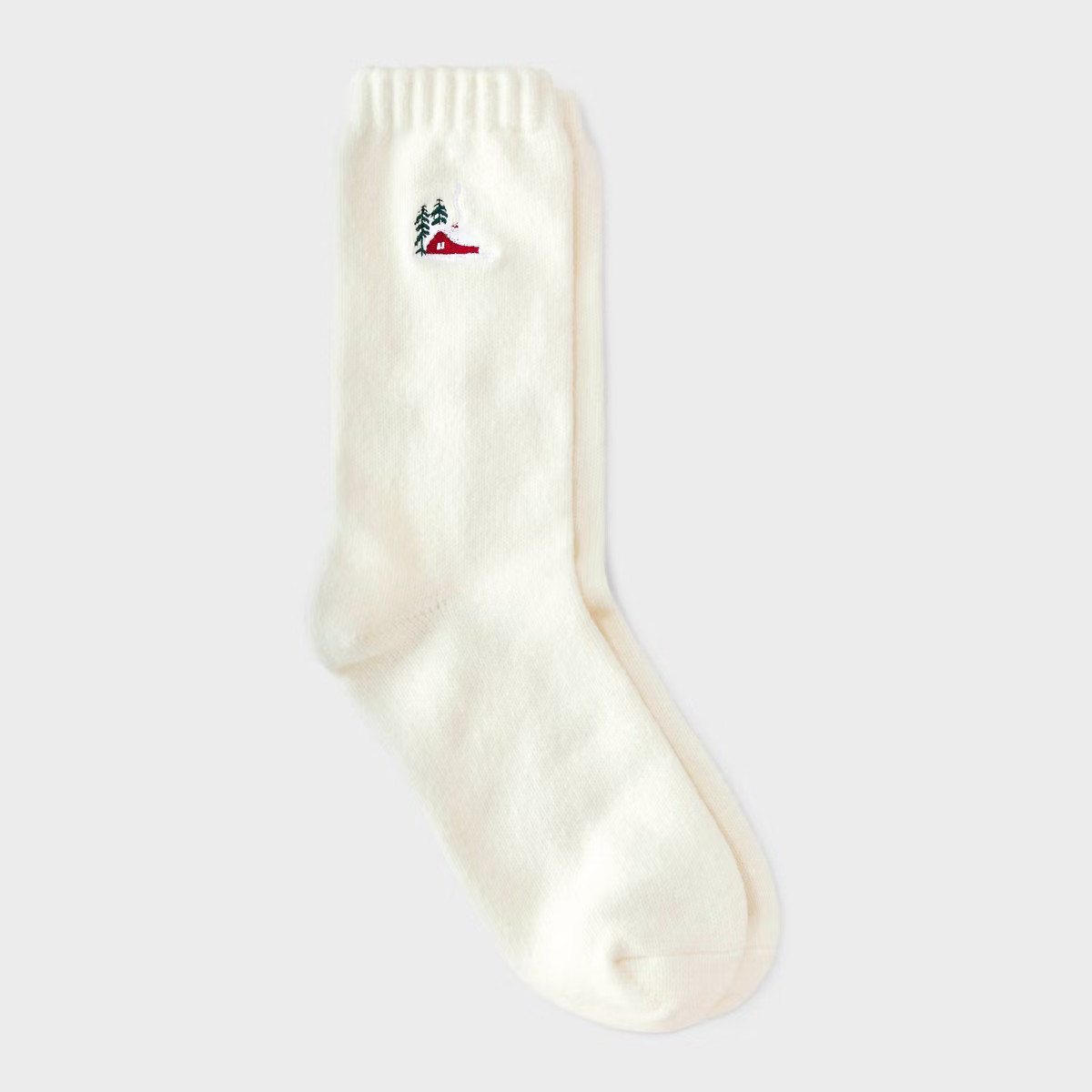 Women's Embroidered Super Soft Crew Socks - Wondershop™ 4-10 | Target