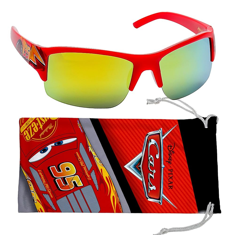 Sun-Staches Lightning McQueen Toddler Sunglasses - Stylish, Comfortable & Durable UV-Protective L... | Amazon (US)