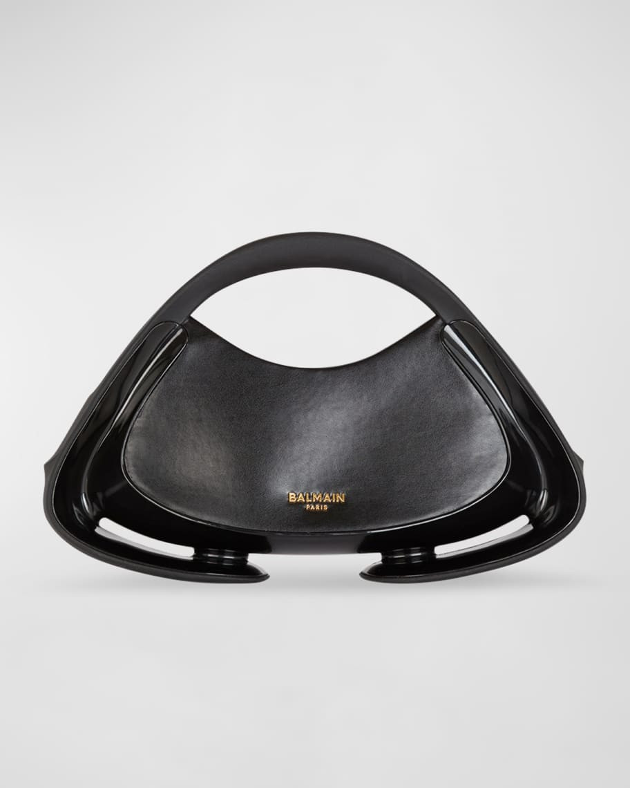 Jolie Madame Medium Top-Handle Bag in Smooth Polyurethane | Neiman Marcus