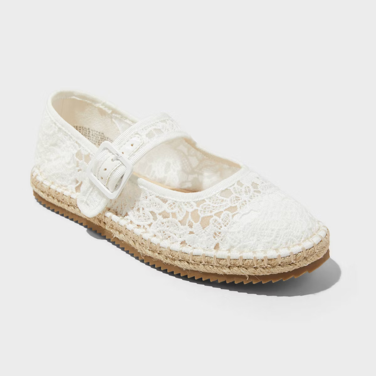 Kids' Madeline Espadrille Sandals - art class™ White | Target
