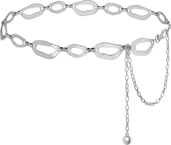 Suyi Waist Chain for Women Ladies Chunky Chain Belt for Dresses | Amazon (US)