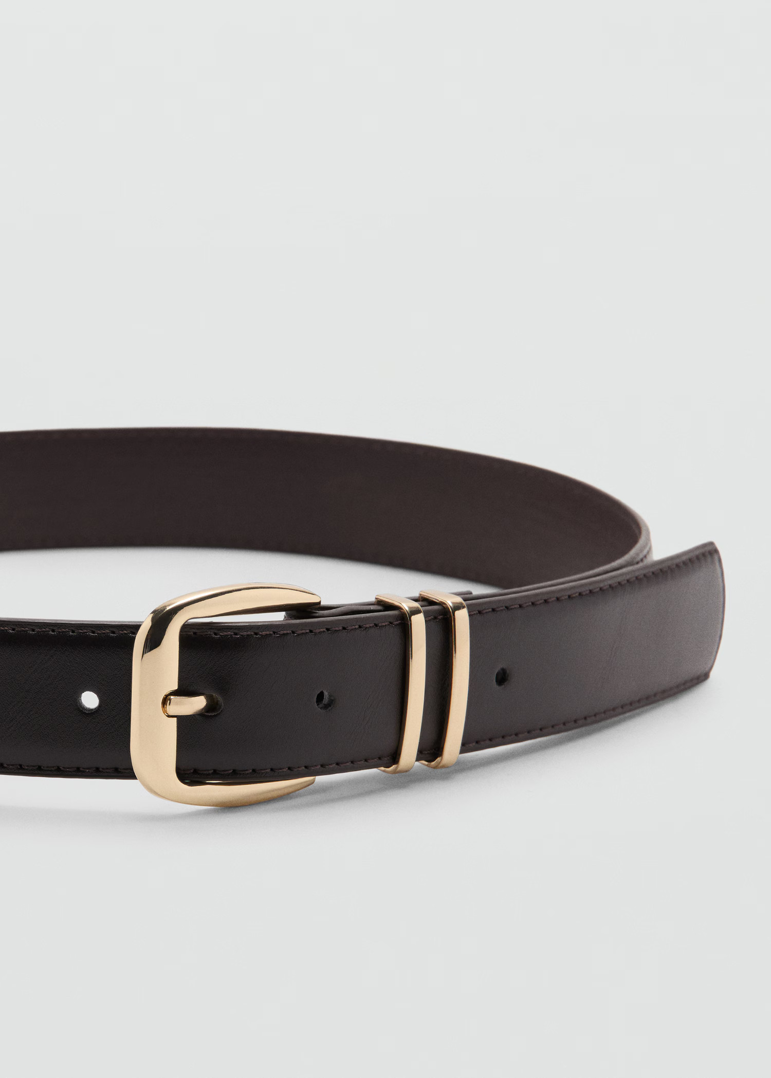 Square buckle belt | Mango (US/MX/AU)