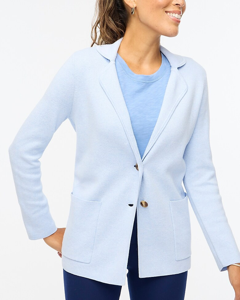 Two-button sweater blazer | J.Crew Factory
