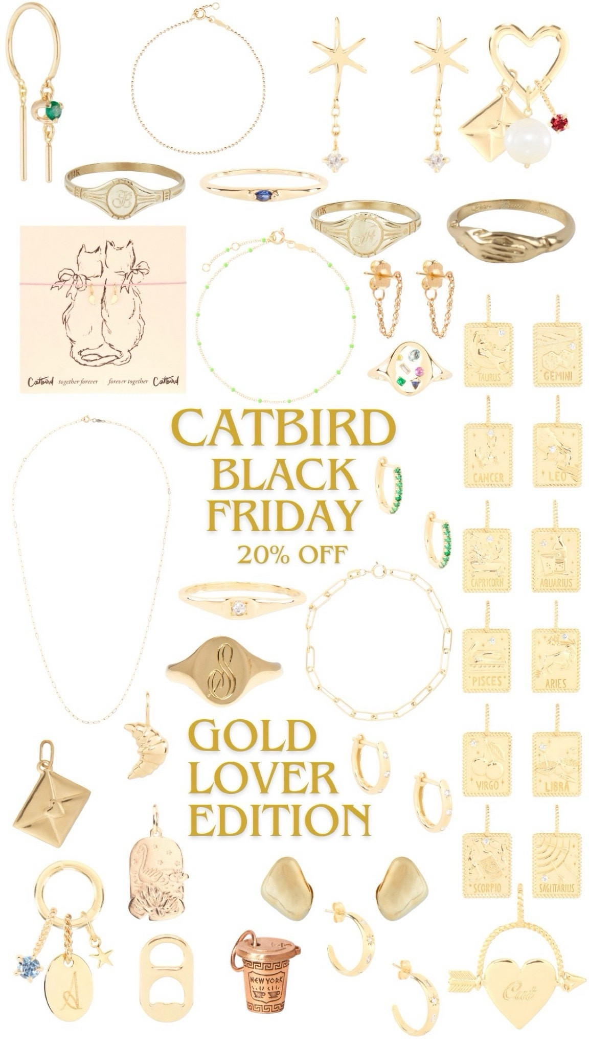 All the catbird gold beauty’s 

#LTKWedding #LTKHoliday #LTKGiftGuide