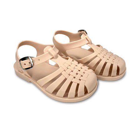 Lucky Love Mary Jane Shoes for Toddler Girls - Jelly Shoes and Kids Sandals in Matte Colors, Easy to | Walmart (US)