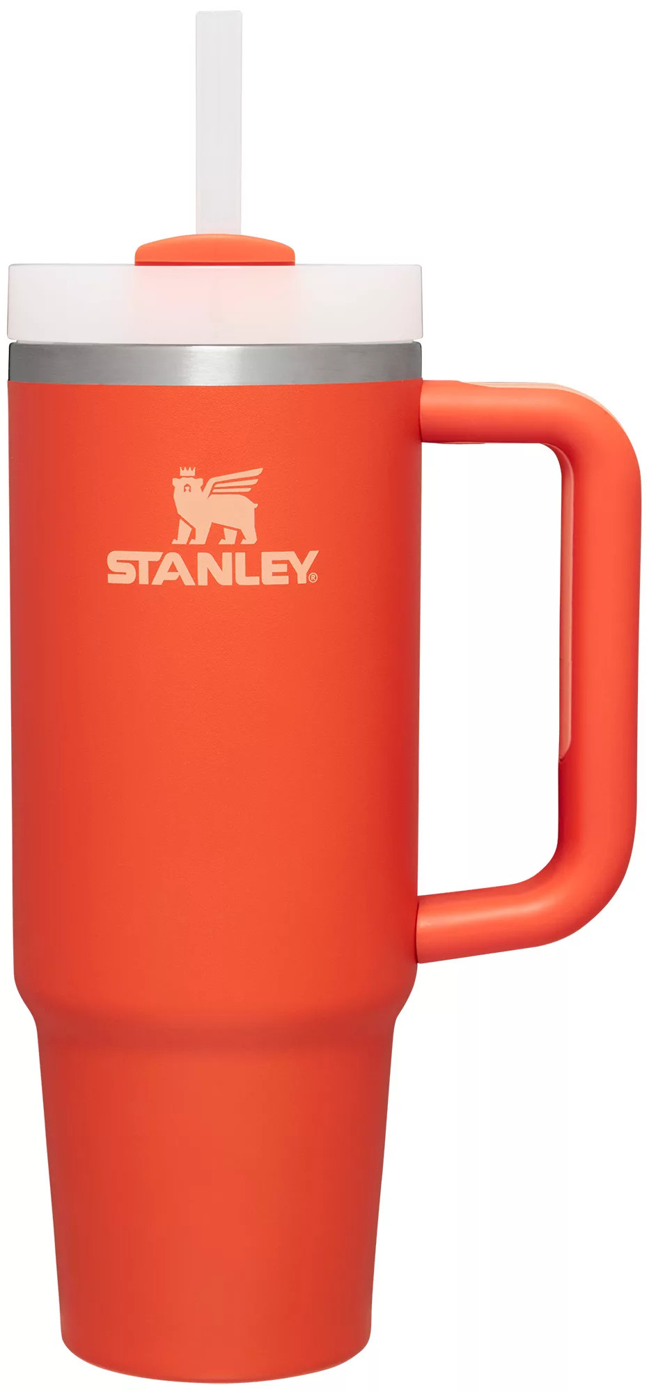 Stanley 30 oz. Quencher H2.0 FlowState Tumbler, Tigerlily Orange | Golf Galaxy