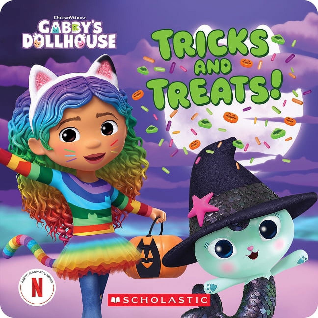 Tricks and Treats (Gabby's Dollhouse Storybook) (Board book) | Walmart (US)
