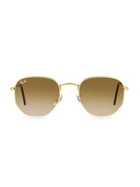 RB3548 54MM Hexagonal Sunglasses | Saks Fifth Avenue