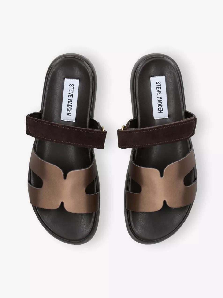 STEVE MADDEN - Missile Leather Sandals | Selfridges.com | Selfridges