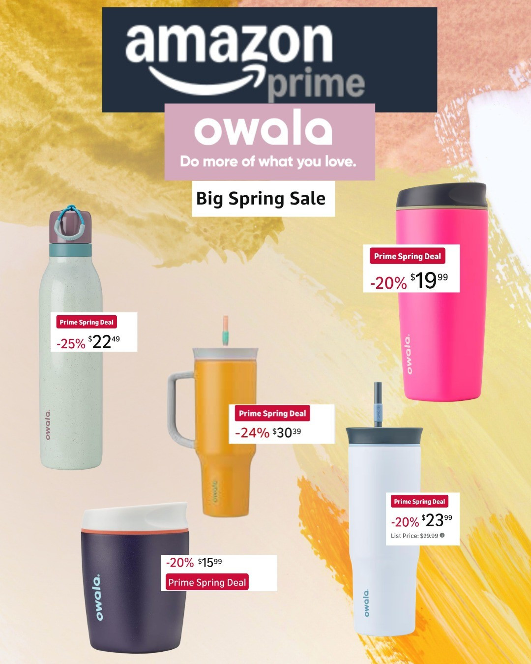 The viral Owala bottles are INCLUDED in the Amazon Spring Big Sale#LTKsalealert #I #AmazonSpringSale #Owala #WaterBottleObsessed

#LTKmomlife #LTKSaleAlert #LTKHome
