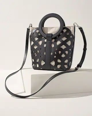 Cutwork Ring Handle Tote Bag | Chico's